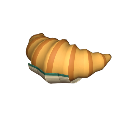 Croissant artwork from DishMesh